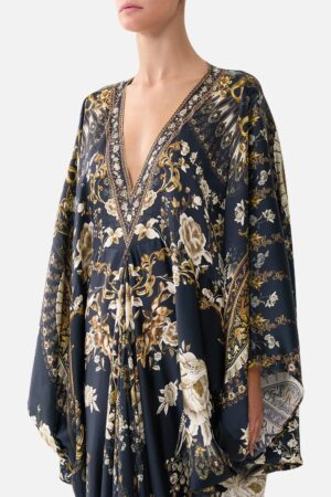 Australian Camilla Printed Rhinestone Long Dress