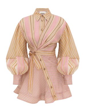 Alchemy Striped Mini Dress