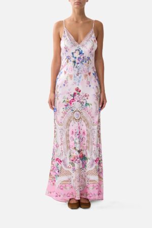 CAMILLA INSPIRED DRESS IN 100% SILK
