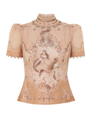 ZIMMERMANN INSPIRED CLOTH SET IN 55% LINEN 45% SILK