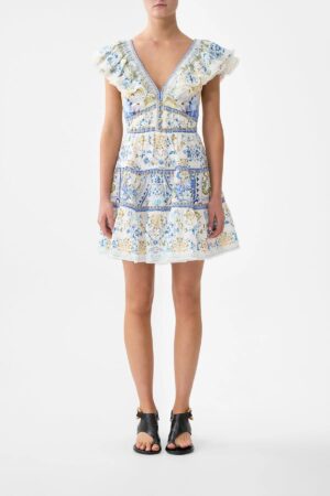 CAMILLA INSPIRED DRESS IN 100% LINEN