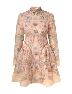 ZIMMERMANN INSPIRED DRESS IN 55% LINEN 45% SILK
