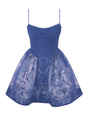 ZIMMERMANN INSPIRED DRESS IN 55% LINEN 45% SILK