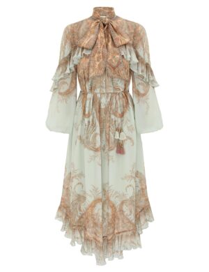 ZIMMERMANN INSPIRED DRESS IN 100% VISCOSE