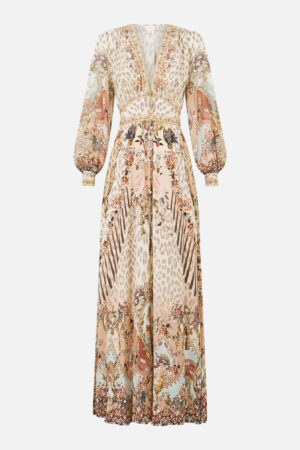 CAMILLA INSPIRED DRESS IN 100% SILK