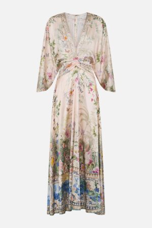 CAMILLA INSPIRED DRESS IN 100% SILK