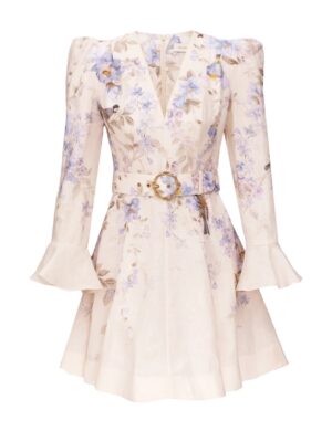 ZIMMERMANN INSPIRED DRESS IN 55% LINEN 45% SILK