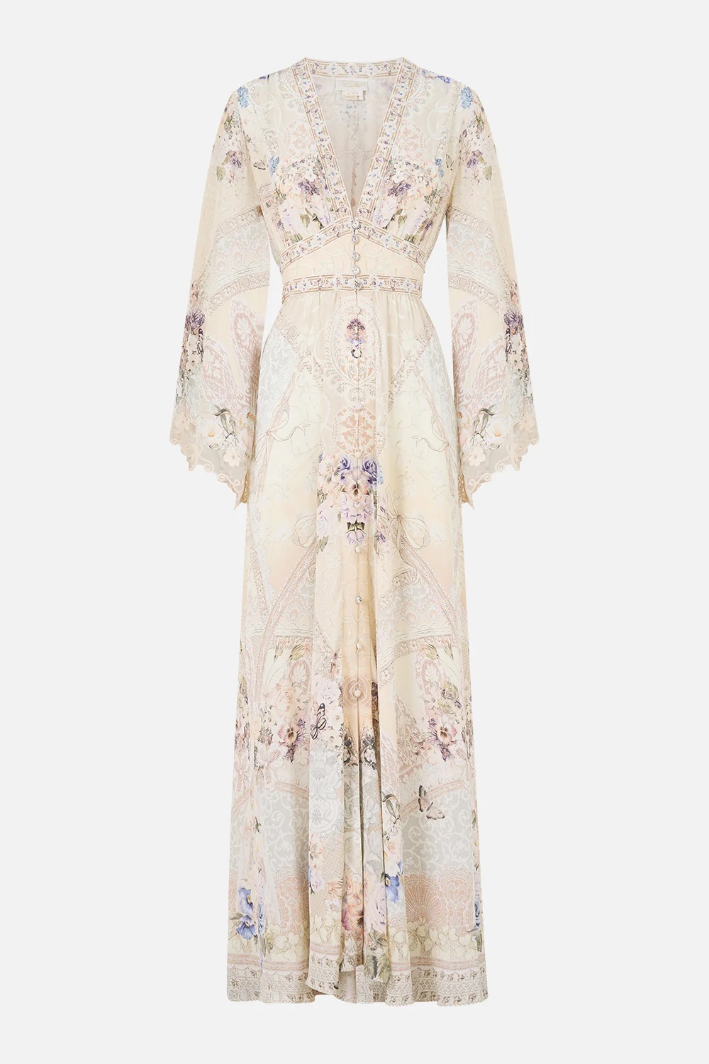 CAMILLA INSPIRED DRESS IN 100% SILK