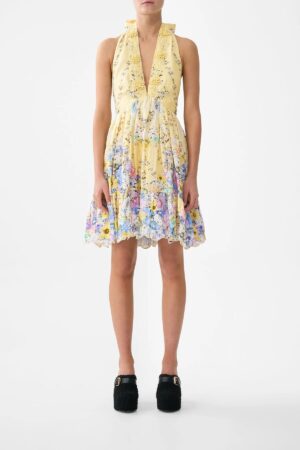 CAMILLA INSPIRED DRESS IN 100% SILK